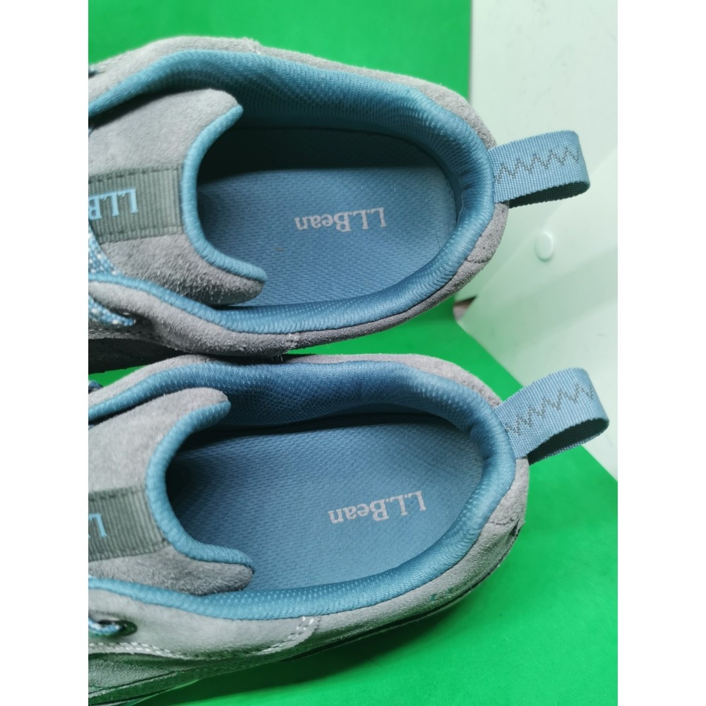 L.L. Bean Sport Gray Suede Lace Up Hiking Shoes Sneakers Women's Siz 10M 501754 - Picture 10 of 16